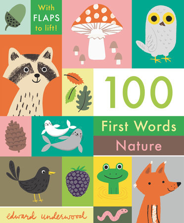 100 First Words: Nature: With Flaps to Lift BR by Illustrated by Edward Underwood