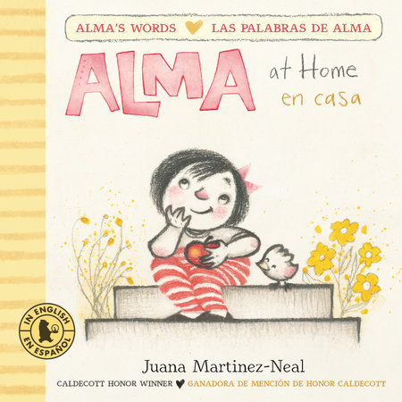 Alma at Home/Alma en casa Board Book by Juana Martinez-Neal; illustrated by Juana Martinez-Neal