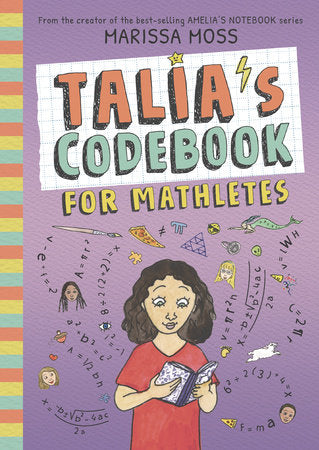 Talia's Codebook for Mathletes Paperback by Marissa Moss; Illustrated by Marissa Moss