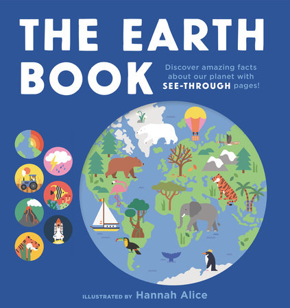 The Earth Book Board Book by Hannah Alice; illustrated by Hannah Alice