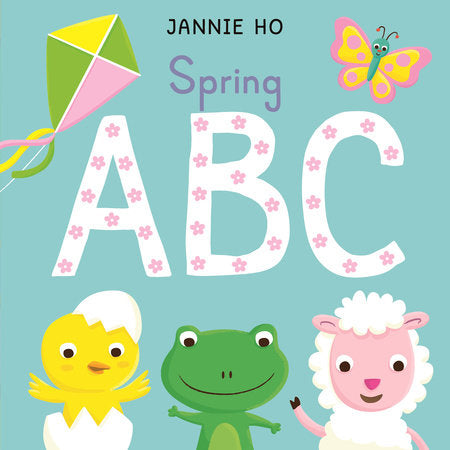 Spring ABC Board Book by Illustrated by Jannie Ho