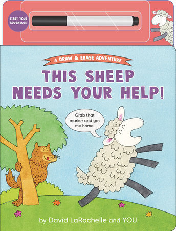 This Sheep Needs Your Help! Board Book by David LaRochelle; illustrated by David LaRochelle