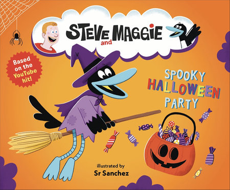 Steve and Maggie: Spooky Halloween Party Hardcover by Steve and Maggie; illustrated by Sr Sánchez
