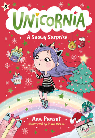 Unicornia: A Snowy Surprise Paperback by Ana Punset; Illustrated by Diana Vicedo