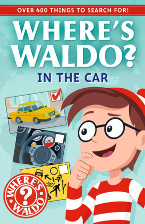 Where's Waldo? In the Car Paperback by Candlewick Press