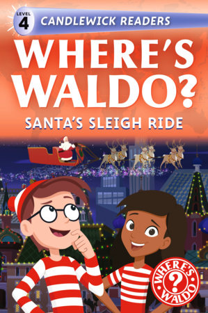 Where's Waldo? Santa's Sleigh Ride Paperback by Candlewick Press; Illustrated by Candlewick Press