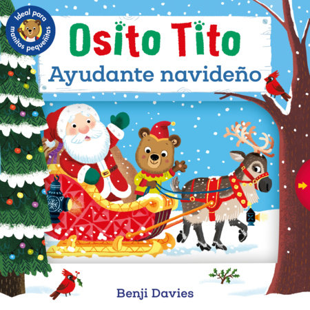 Osito Tito: Ayudante navideño Board Book by Illustrated by Benji Davies