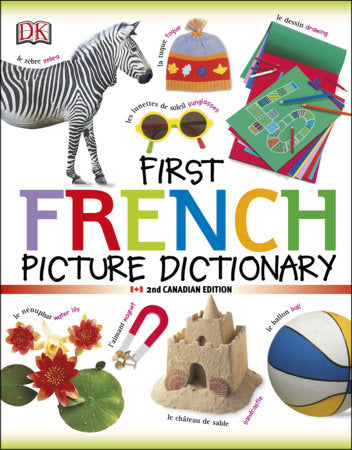 First French Picture Dictionary Paperback by DK
