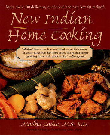 New Indian Home Cooking Paperback by Madhu Gadia