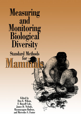 Measuring and Monitoring Biological Diversity Paperback by Don E. Wilson, James D. Nichols et. al