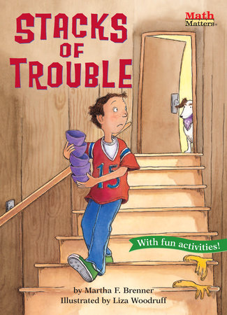 Stacks of Trouble Paperback by Martha F. Brenner; illustrated by Liza Woodruff