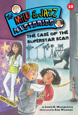 The Case of the Superstar Scam (Book 10) Paperback by Lewis B. Montgomery; illustrated by Amy Wummer