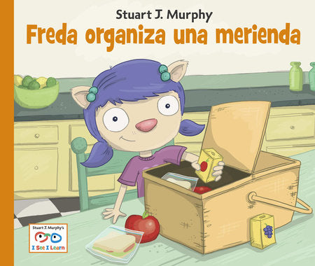 Freda organiza una merienda (Spanish Edition) Hardcover by Stuart J. Murphy (Author)
