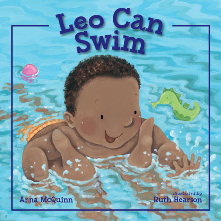 Leo Can Swim Hardcover by Anna McQuinn (Author); Ruth Hearson (Illustrator)