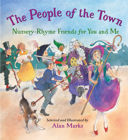 The People of the Town Hardcover by Alan Marks (Author/Illustrator)