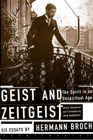 Geist and Zeitgeist Hardcover by Hermann Broch