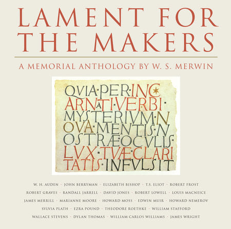Lament for the Makers Paperback by W. S. Merwin