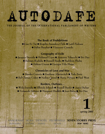Autodafe 1 Paperback by International Parliament of Writers