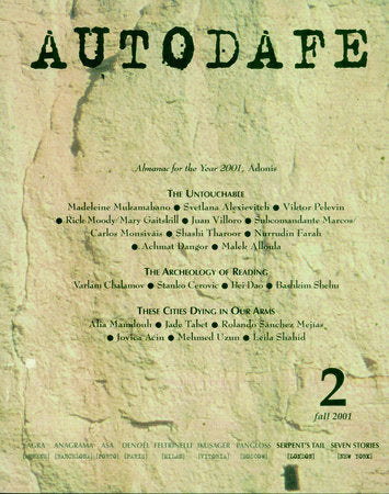 Autodafe 2 Paperback by International Parliament of Writers