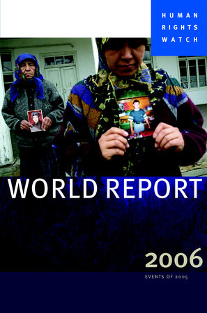Human Rights Watch World Report 2006 Paperback by Human Rights Watch