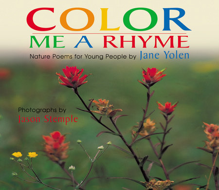 Color Me a Rhyme Paperback by Jane Yolen; Photographs by Jason Stemple