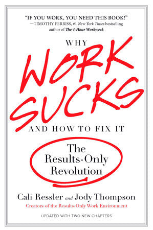 Why Work Sucks and How to Fix It Paperback by Cali Ressler and Jody Thompson