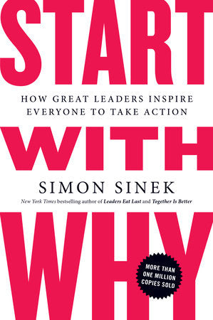 Start with Why Paperback by Simon Sinek