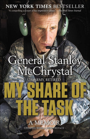 My Share of the Task Paperback by General Stanley McChrystal