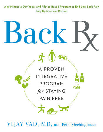 Back RX Paperback by Vijay Vad, MD, and Peter Occhiogrosso