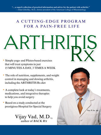 Arthritis Rx Paperback by Vijay Vad
