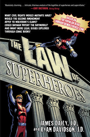 The Law of Superheroes Paperback by James Daily