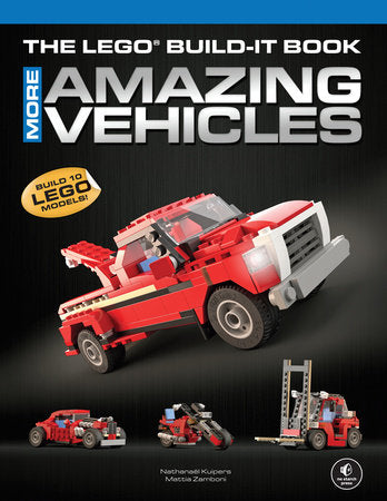 The LEGO Build-It Book, Vol. 2 Paperback by Nathanaël Kuipers and Mattia Zamboni
