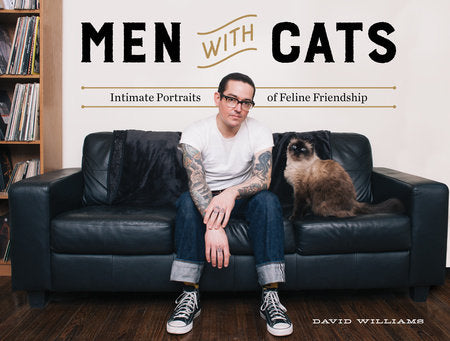 Men With Cats Hardcover by David Williams