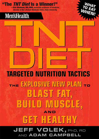 Men's Health TNT Diet Paperback by Jeff Volek, PhD, RD, and Adam Campbell