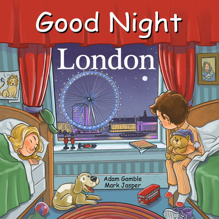 Good Night London Board Book by Adam Gamble, Mark Jasper