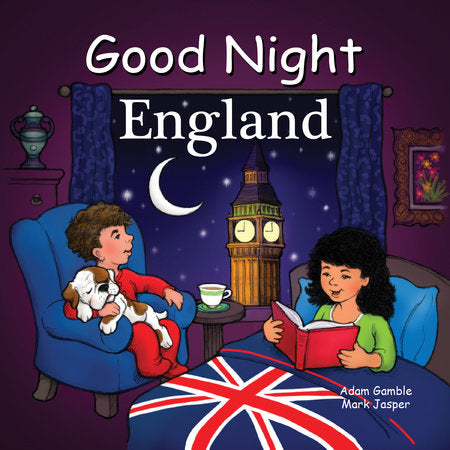 Good Night England Board Book by Adam Gamble, Mark Jasper