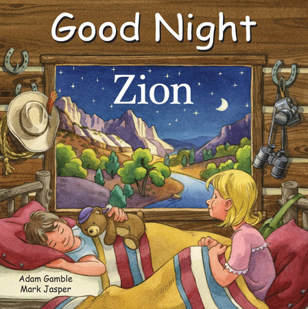 Good Night Zion Board Book by Adam Gamble, Mark Jasper