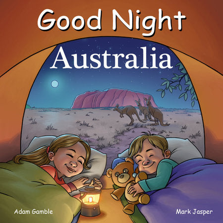 Good Night Australia Board Book by Adam Gamble, Mark Jasper