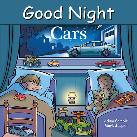 Good Night Cars Board Book by Adam Gamble, Mark Jasper