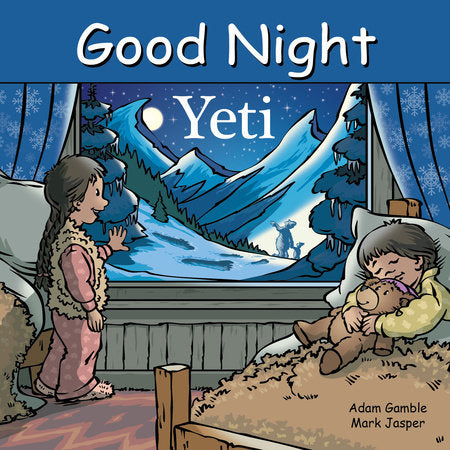 Good Night Yeti Board Book by Adam Gamble, Mark Jasper
