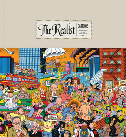 The Realist Cartoons Hardcover by Paul Krassner