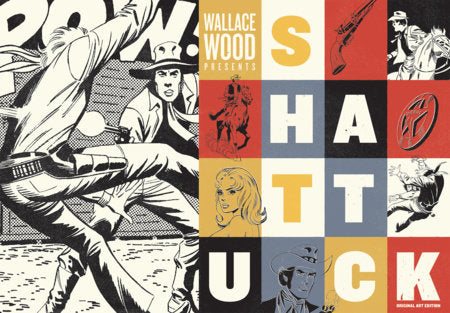Wallace Wood Presents Shattuck Hardcover by Wallace Wood