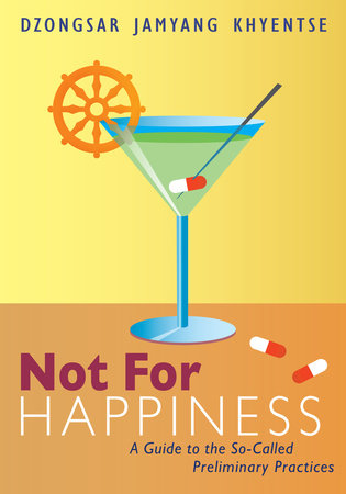 Not for Happiness Paperback by Dzongsar Jamyang Khyentse