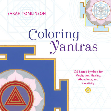 Coloring Yantras Paperback by Sarah Tomlinson