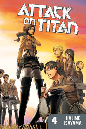 Attack on Titan 4 Paperback by Hajime Isayama