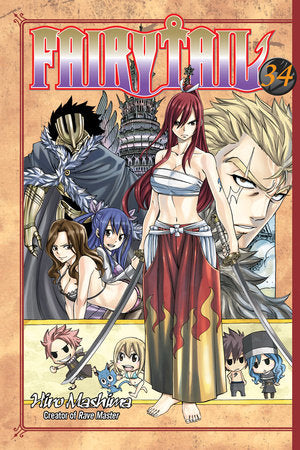FAIRY TAIL 34 Paperback by Hiro Mashima