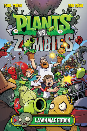 Plants vs. Zombies Volume 1: Lawnmageddon Hardcover by Paul Tobin, Various Artists