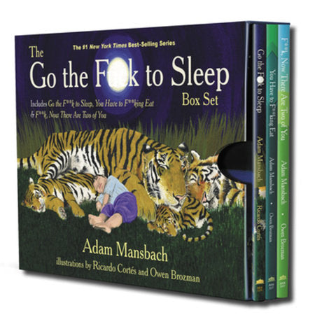 The Go the Fuck to Sleep Box Set Hardcover by Adam Mansbach; Ricardo Cortés