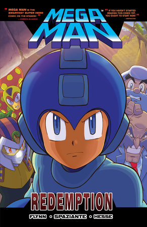 Mega Man 8: Redemption Paperback by Ian Flynn, Illustrated by Patrick "SPAZ" Spaziante