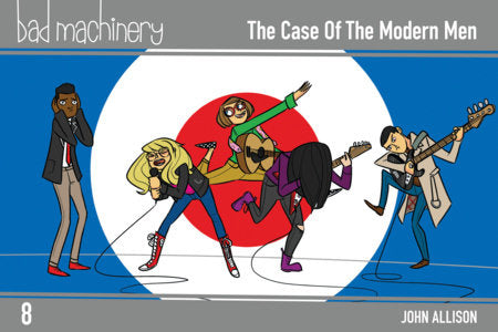 Bad Machinery Vol. 8: The Case of the Modern Men Pocket Edition Paperback by John Allison
